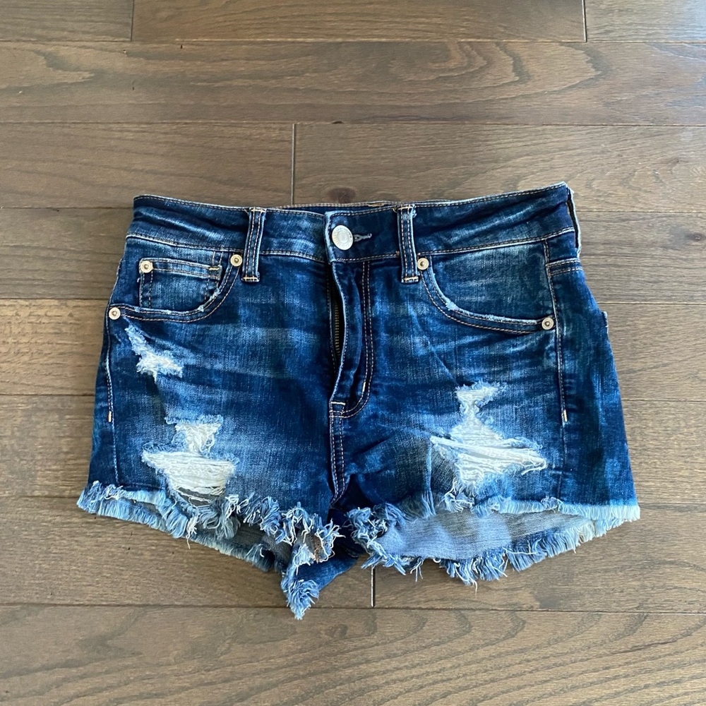 Women’s Dark Wash Jean Shorts